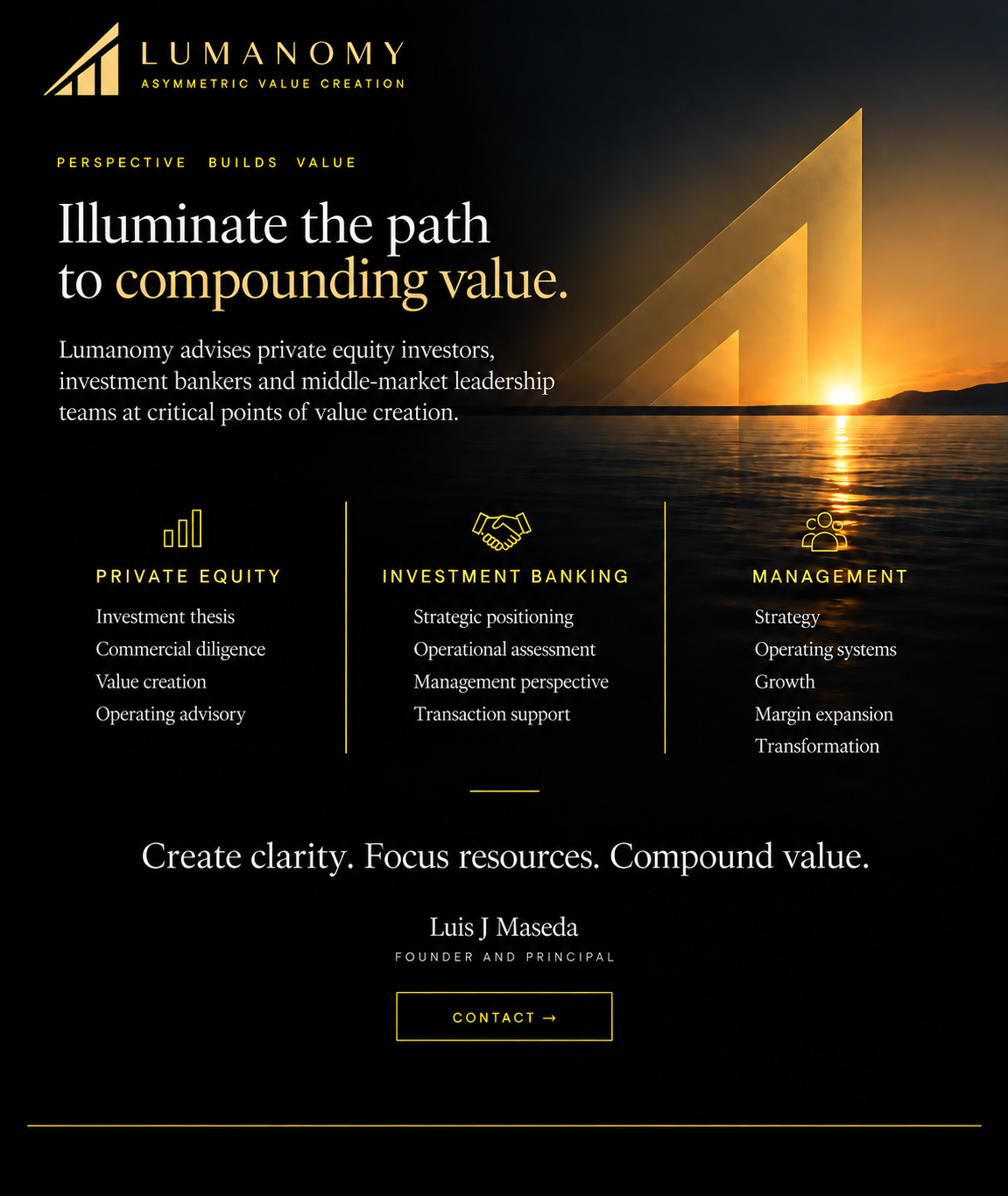 Lumanomy — Illuminate the path to compounding value.